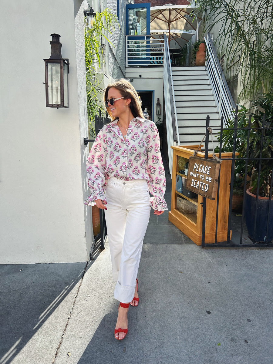 Estelle One Size Light Pink Milos Shop Madison Mathews