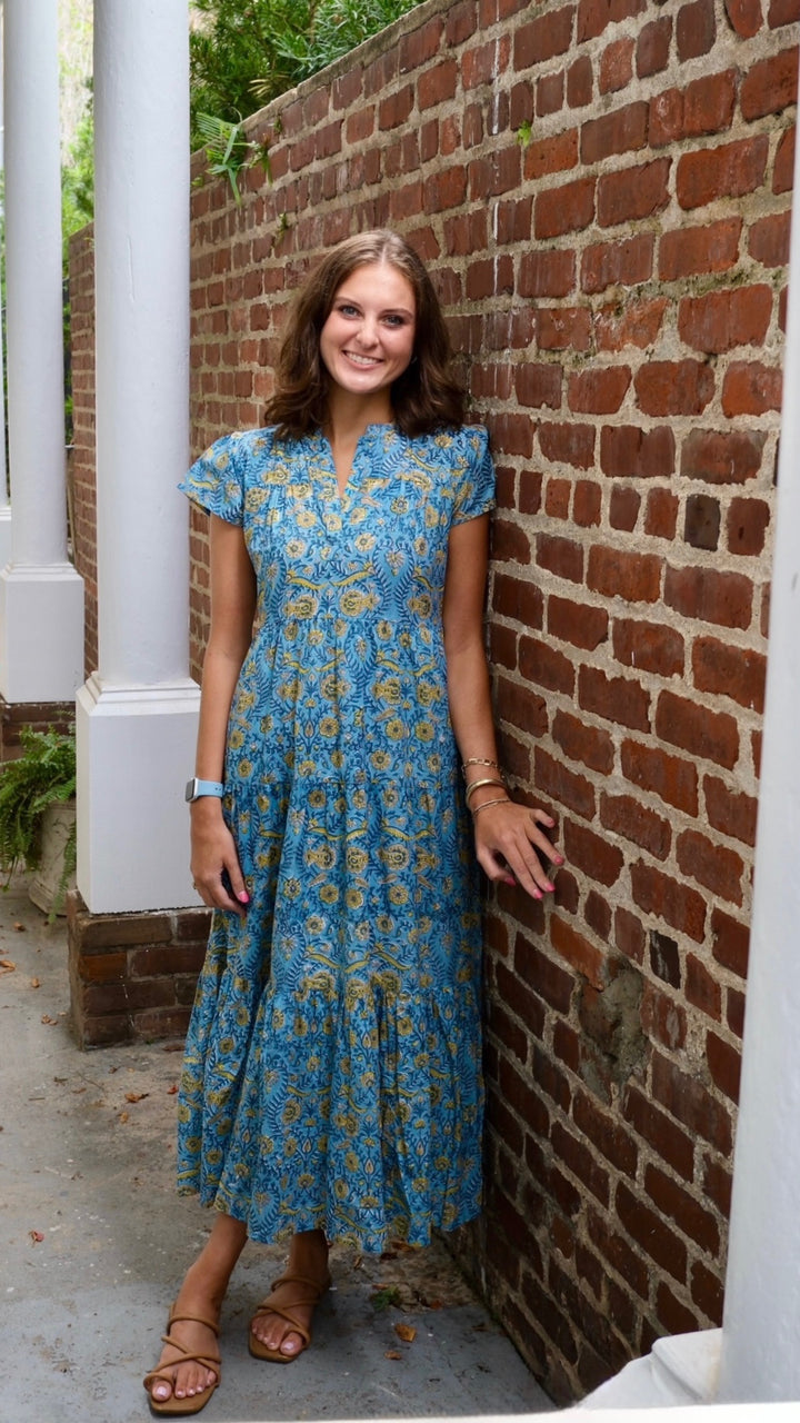 Folly Midi Dress Sunflower Breeze
