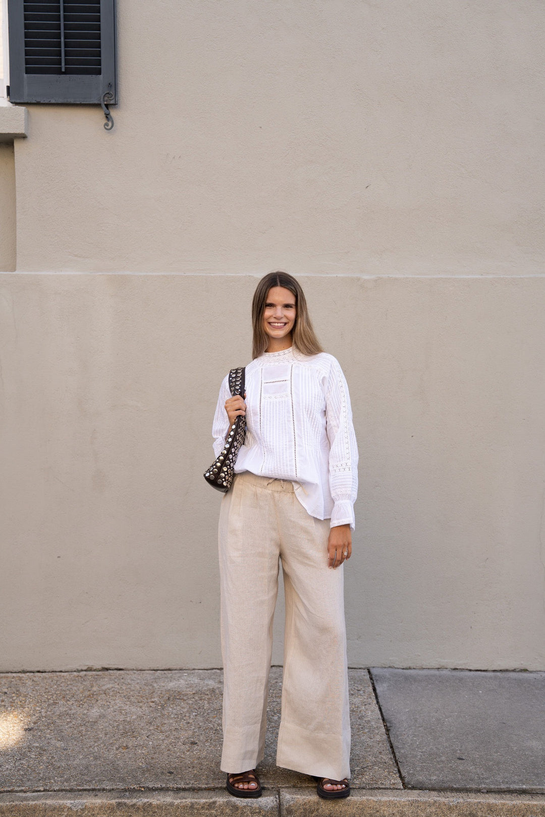 Belle Shirt White